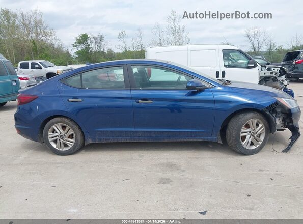 5NPD84LFXLH517072 2020 HYUNDAI ELANTRA Blue Սալոնի 360 աստիճան տեսք
