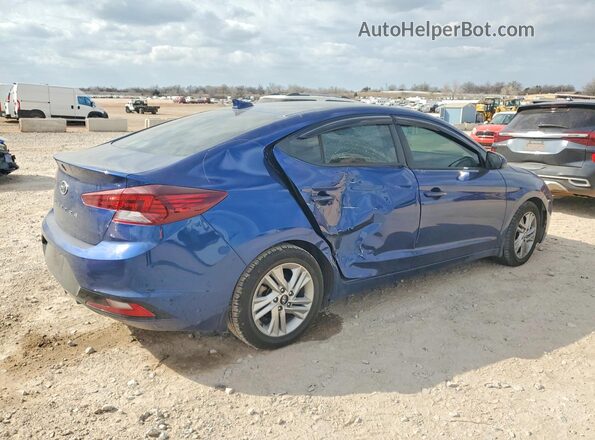 5NPD84LFXLH562898 2020 HYUNDAI ELANTRA Blue Trasero derecho