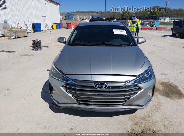 5NPD84LFXLH590930 2020 HYUNDAI ELANTRA Silver Սալոնի հետևի տեսք