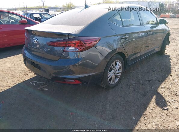 5NPD84LFXLH623618 2020 HYUNDAI ELANTRA Black Tył prawy