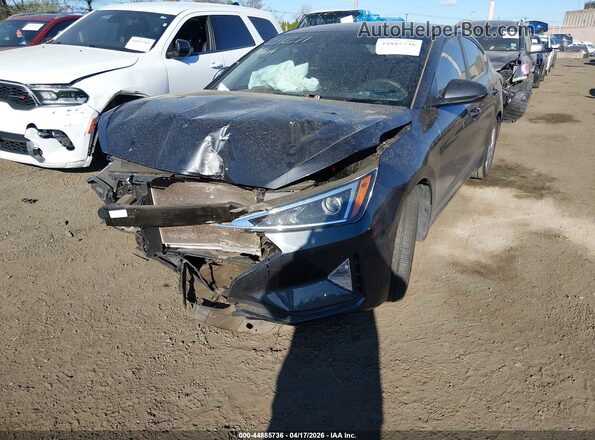 5NPD84LFXLH623618 2020 HYUNDAI ELANTRA Black Widok z przodu
