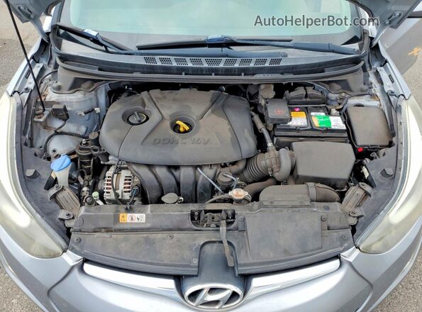 5NPDH4AE4GH710351 2016 HYUNDAI ELANTRA Silver 