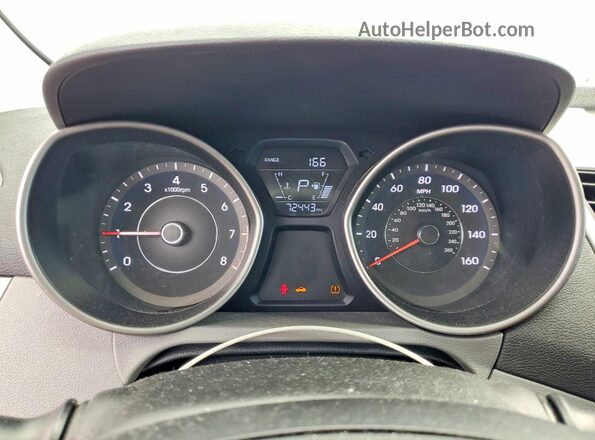 5NPDH4AE4GH710351 2016 HYUNDAI ELANTRA Silver 