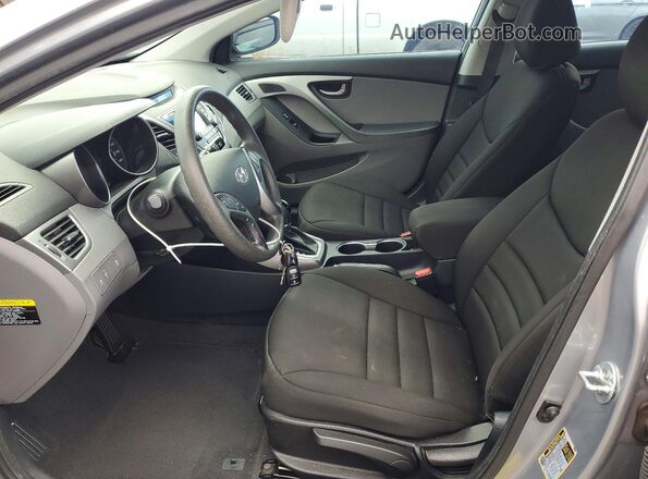 5NPDH4AE4GH710351 2016 HYUNDAI ELANTRA Silver 