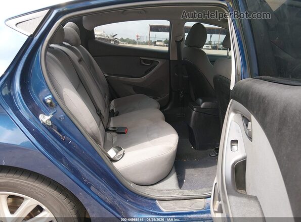 5NPDH4AE8GH658965 2016 HYUNDAI ELANTRA Blue VIN კოდის სტიკერის ხედი