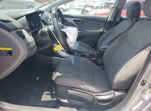5NPDH4AEXGH766486 2016 HYUNDAI ELANTRA Silver 