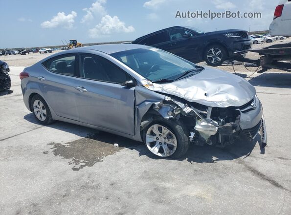 5NPDH4AEXGH766486 2016 HYUNDAI ELANTRA Silver 