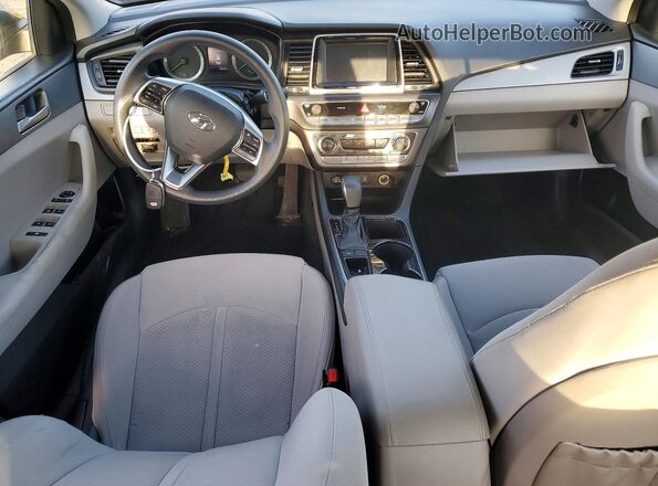 5NPE24AF2KH740701 2019 HYUNDAI SONATA Black Vista del salpicadero
