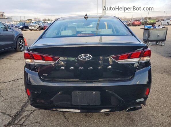 5NPE24AF2KH740701 2019 HYUNDAI SONATA Black Vista trasera