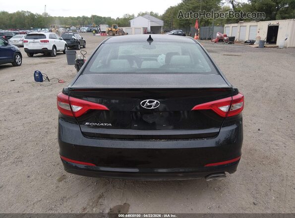 5NPE24AF3GH359205 2016 HYUNDAI SONATA Black 