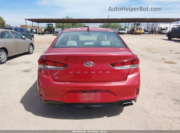 5NPE24AF3JH609081 2018 HYUNDAI SONATA Красный 