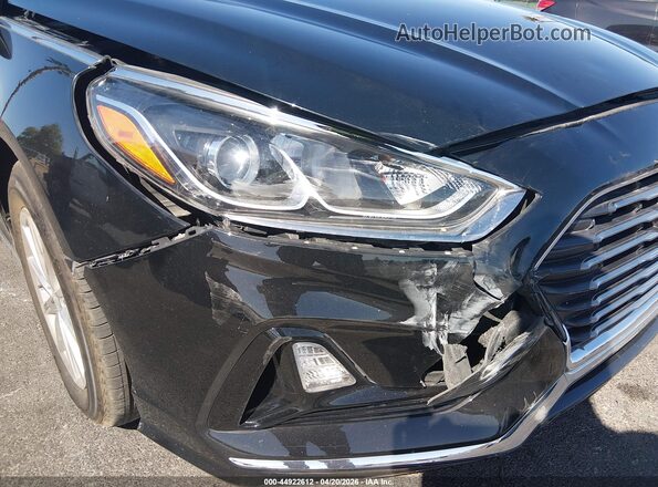 5NPE24AF4KH794002 2019 HYUNDAI SONATA Black წინა ხედი