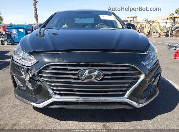 5NPE24AF4KH794002 2019 HYUNDAI SONATA Black ხელსაწყოთა პანელის ხედი