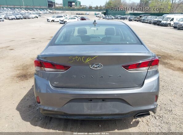 5NPE24AF4KH795652 2019 HYUNDAI SONATA Gray 