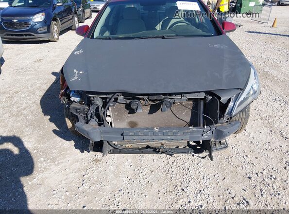 5NPE24AF5GH339389 2016 HYUNDAI SONATA Red Դիմացի տեսք
