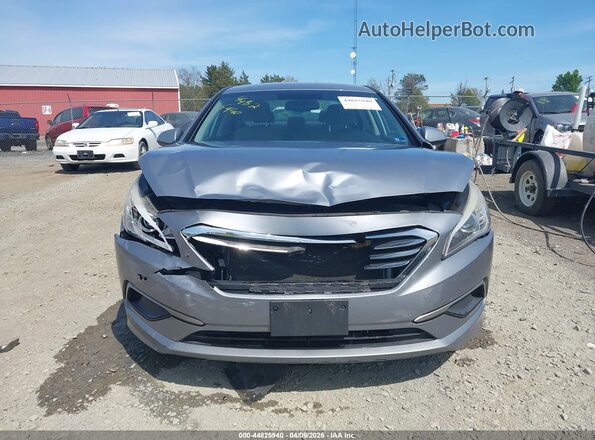 5NPE24AF5GH370108 2016 HYUNDAI SONATA Silver Вид щитка приладів