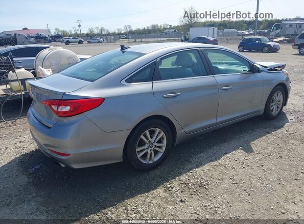 5NPE24AF5GH370108 2016 HYUNDAI SONATA Silver Задня права чверть