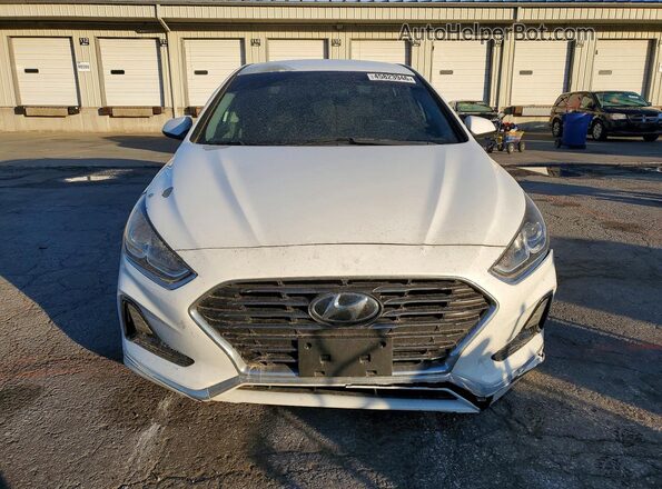 5NPE24AF5KH734147 2019 HYUNDAI SONATA White 
