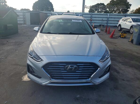 5NPE24AF5KH762255 2019 HYUNDAI SONATA Silver 