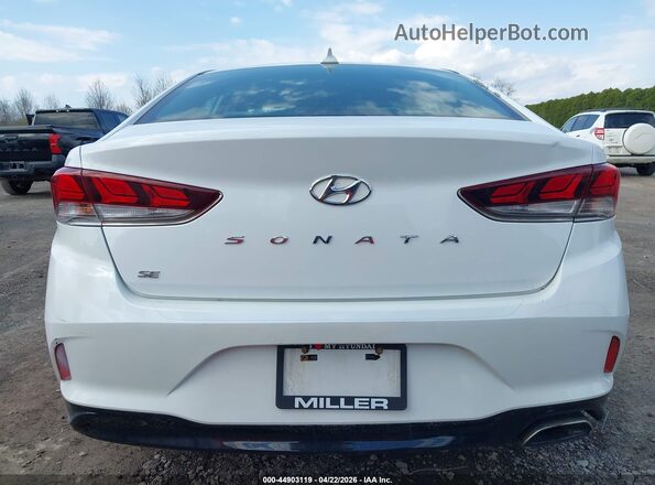 5NPE24AF7JH674015 2018 HYUNDAI SONATA White 
