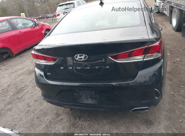5NPE24AF9JH681502 2018 HYUNDAI SONATA Black 