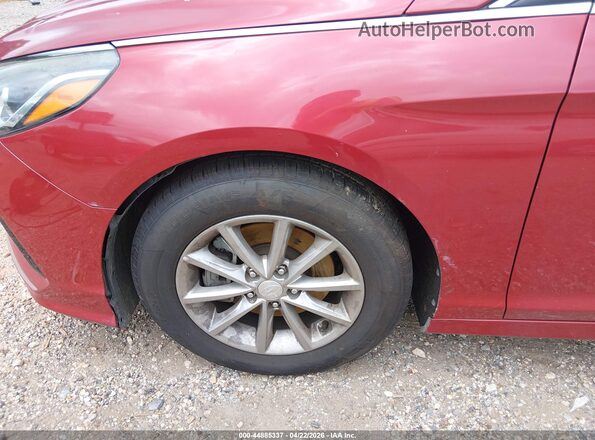 5NPE24AF9KH774666 2019 HYUNDAI SONATA Red 