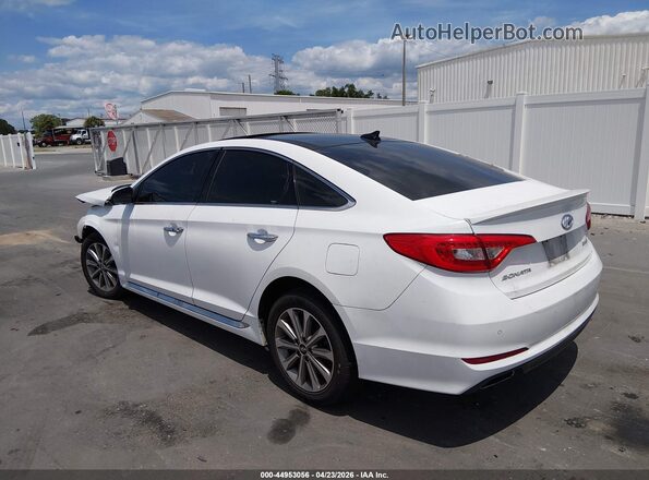 5NPE34AF1GH337264 2016 HYUNDAI SONATA White Tył lewy