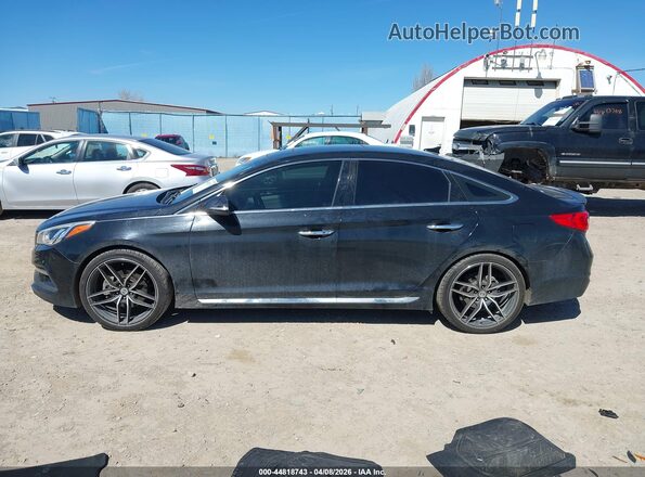 5NPE34AF2GH340772 2016 HYUNDAI SONATA Black Vista interior de 360 grados