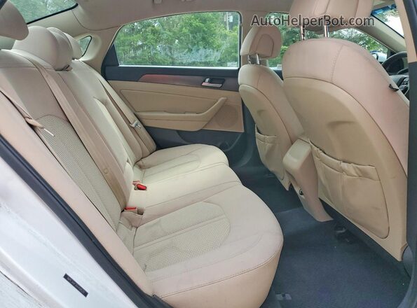5NPE34AF2HH498529 2017 HYUNDAI SONATA White Vista de los asientos traseros