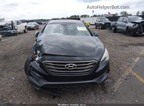 5NPE34AF2HH577358 2017 HYUNDAI SONATA Черный Вид щитка приборов