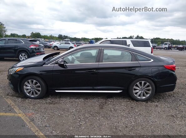 5NPE34AF2HH577358 2017 HYUNDAI SONATA Черный Панорамный вид салона 360°