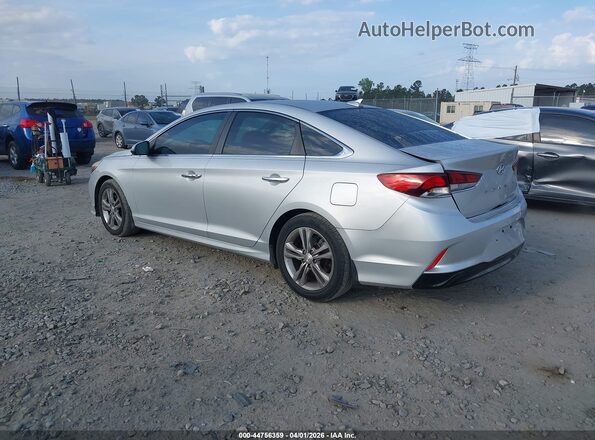 5NPE34AF2JH620618 2018 HYUNDAI SONATA Silver Front view
