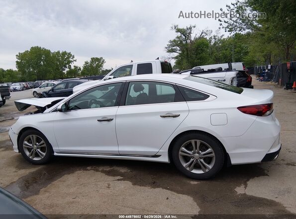 5NPE34AF2KH791791 2019 HYUNDAI SONATA White 