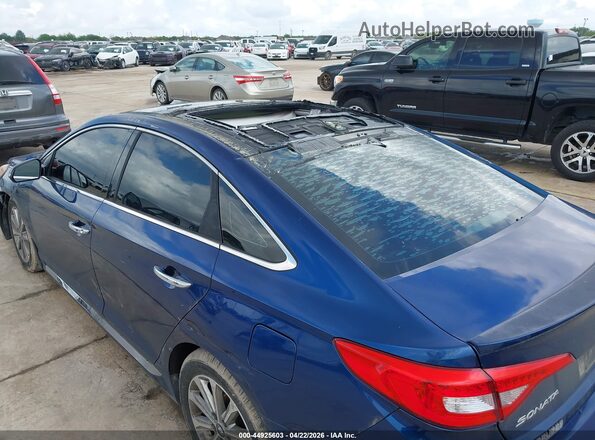 5NPE34AF3GH334656 2016 HYUNDAI SONATA Blue 