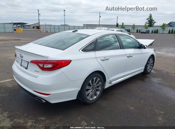 5NPE34AF3GH401207 2016 HYUNDAI SONATA White 