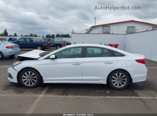 5NPE34AF3GH401207 2016 HYUNDAI SONATA White 