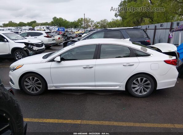 5NPE34AF5GH286531 2016 HYUNDAI SONATA White Սալոնի 360 աստիճան տեսք