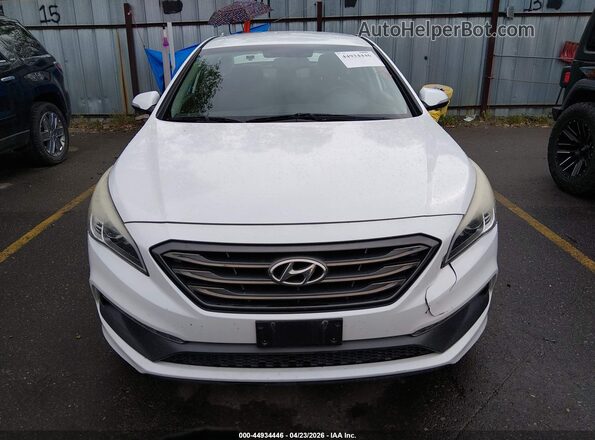 5NPE34AF5GH286531 2016 HYUNDAI SONATA White Սարքավորումների վահանակի տեսք