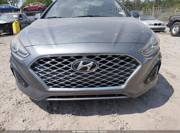 5NPE34AF5KH779781 2019 HYUNDAI SONATA Gray Սարքավորումների վահանակի տեսք