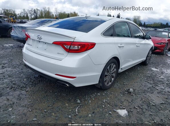 5NPE34AF7HH483797 2017 HYUNDAI SONATA White Tył prawy