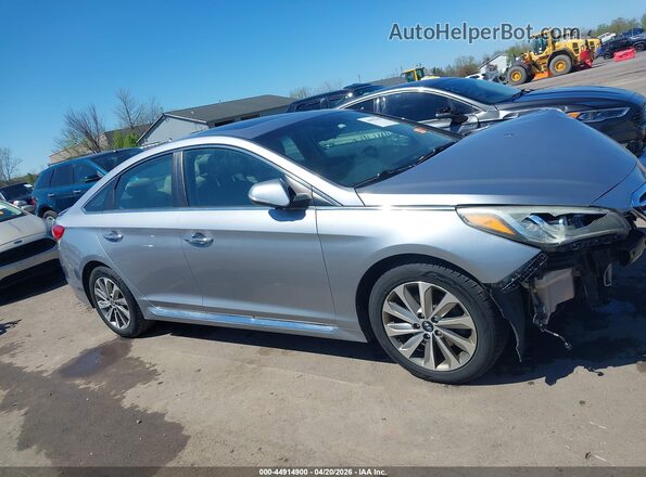 5NPE34AFXHH566883 2017 HYUNDAI SONATA Silver Панорамний вид салону 360°