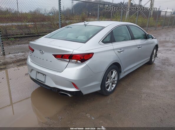 5NPE34AFXJH665872 2018 HYUNDAI SONATA Серебряный Задняя правая четверть
