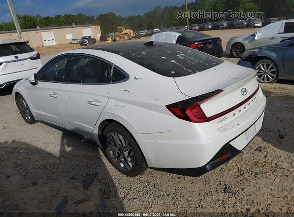 5NPEF4JA0LH047765 2020 HYUNDAI SONATA White 
