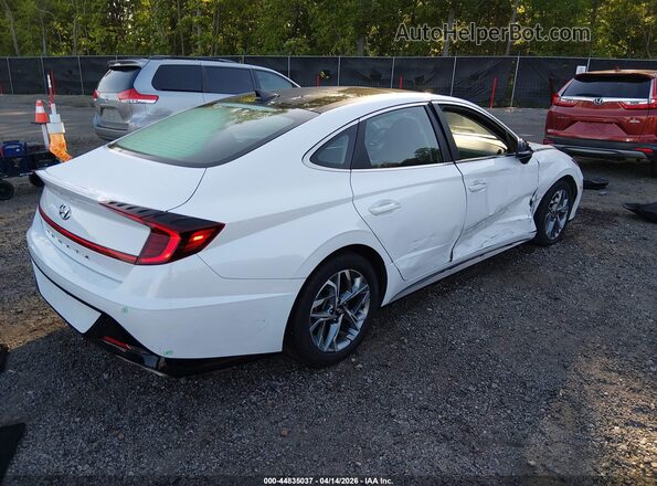 5NPEF4JA3LH033844 2020 HYUNDAI SONATA White Tył prawy