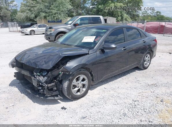5NPLL4AG0MH034407 2021 HYUNDAI ELANTRA Gray 