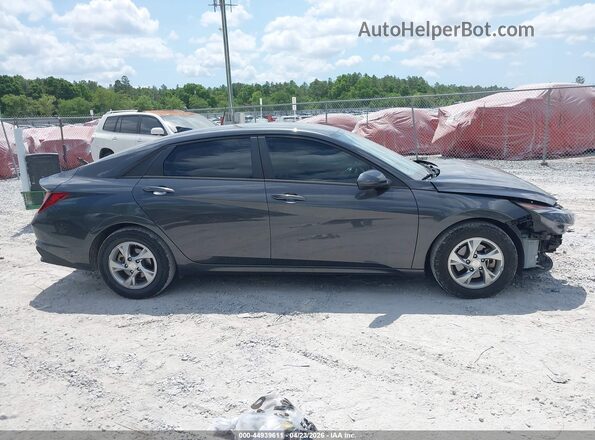 5NPLL4AG0MH034407 2021 HYUNDAI ELANTRA Gray 