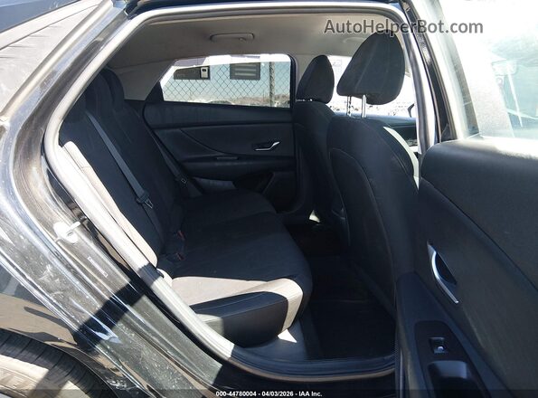 5NPLL4AG1MH046730 2021 HYUNDAI ELANTRA Black VIN sticker view