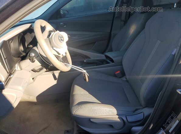 5NPLL4AG1MH047165 2021 HYUNDAI ELANTRA Gray Вид салону спереду