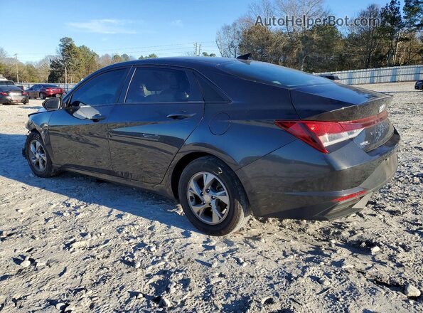 5NPLL4AG1MH047165 2021 HYUNDAI ELANTRA Gray Задня ліва чверть