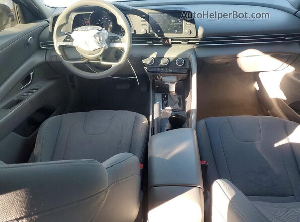 5NPLL4AG1MH047165 2021 HYUNDAI ELANTRA Gray Вид панелі приладів